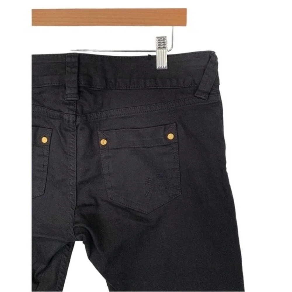 NWOT Favorite Daughter | Long Slim Black Denim Shorts 30‎